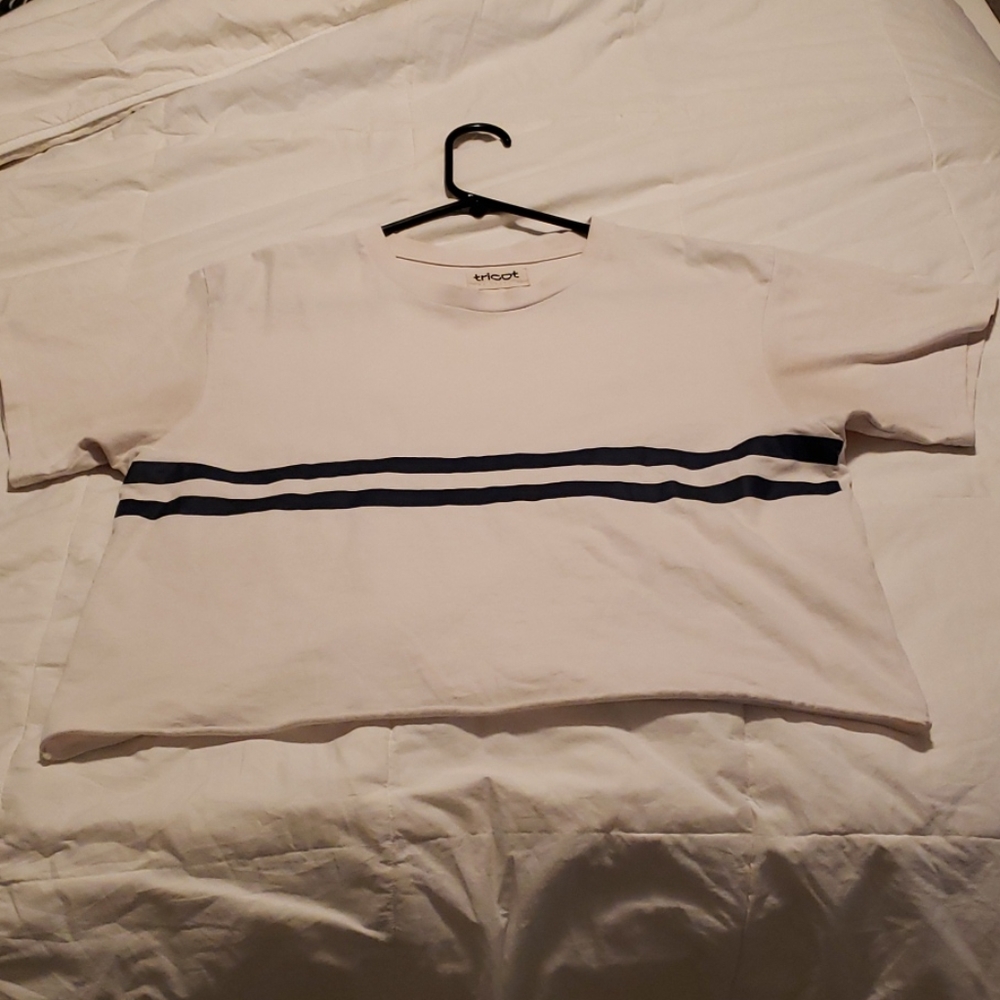 Short sleeve crop tee